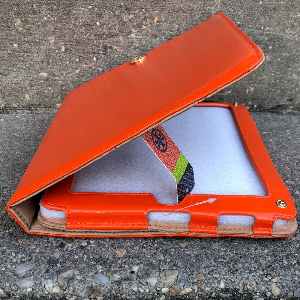 Tory Burch Vibrant Orange Tablet Cover - Picture 5 of 8